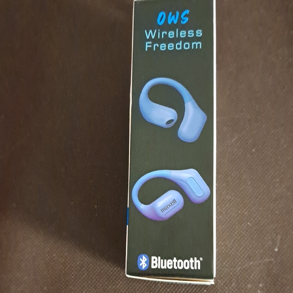 Maxell Blue Open Wireless Earhooks - Picture 4 of 11